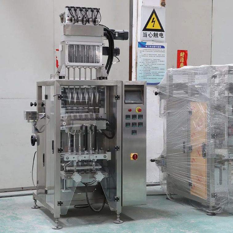 Automatic Multi Lane Sachet Filling And Packaging Machine Multi-Lane Powder Incense Stick Packing Machine 4 Line 6 Line