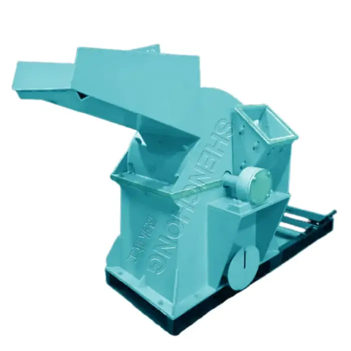 Industrial Bamboo Straw Wood Sawdust Machine: Log, Branch, and Wood Chip Crusher