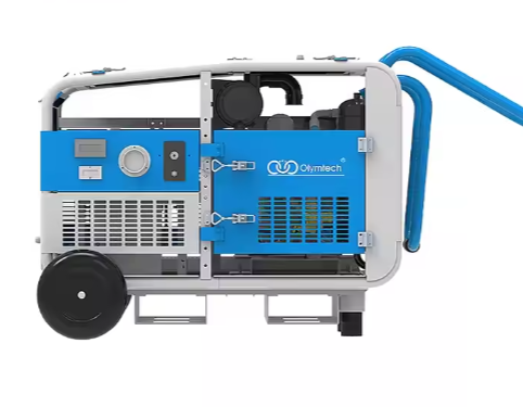 Diesel Engine Air Compressors Gasoline Air Compressor With Wheels Portable Air Compressor