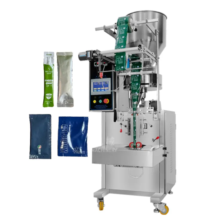 Automatic 100g Packing Small Sachet Sugar Stick Granule Vertical High Speed Packaging Machine