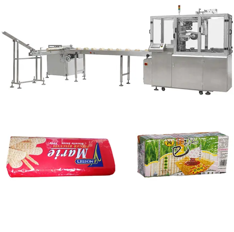 Multi-Function Packaging Machines Automatic Biscuit Packing Biscuit X-Fold Packing Machine