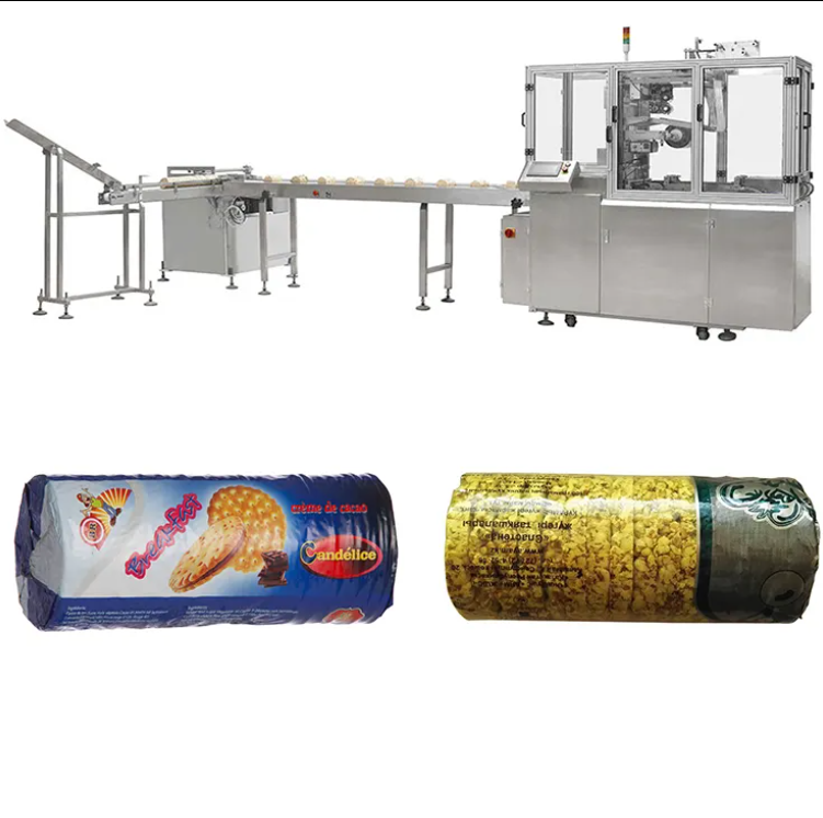 Multi-Function Packaging Machines Automatic Biscuit Packing Biscuit X-Fold Packing Machine