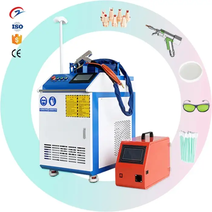 Portable Laser Welding Machine 2000w Fiber 3 In 1 Handheld Laser Welder 1000w