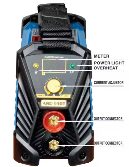 Portable DC Inverter IGBT MMA Arc Welding Machine Mini Welder With Single Phase