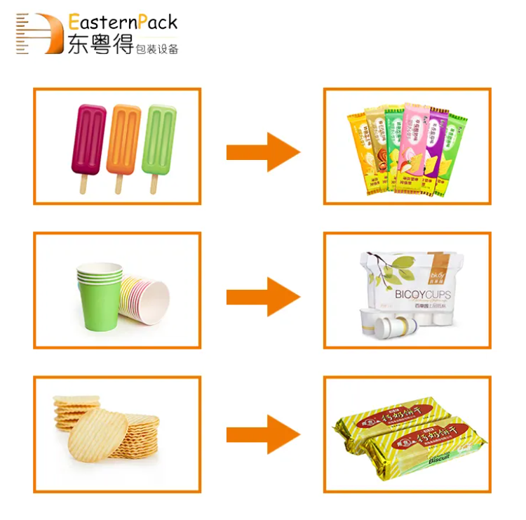 Automatic Vegetables Packing Plastic Bag Machine Multi-function Packaging Machines