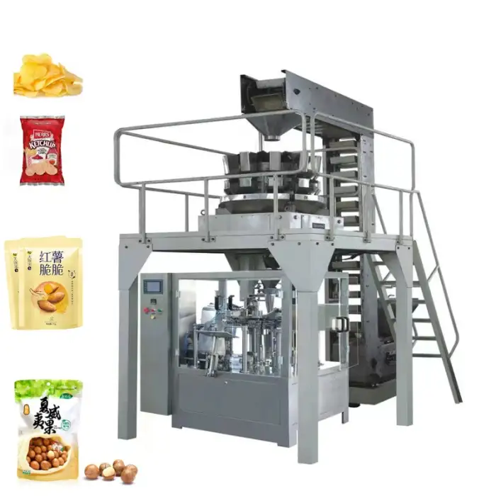 High Quality Combination Scale Food, Sugar, Chip Packing Machine Multi-Function Packaging Machines For Rice Potato