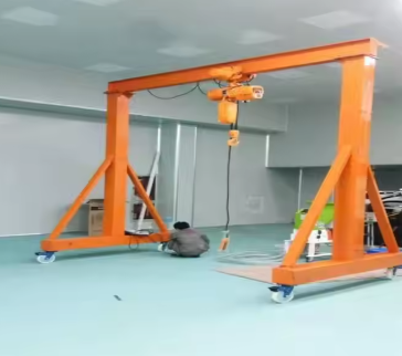 Customized Mobile Gantry Crane Hot Selling Portable Small Gantry Crane With Electric Hoist