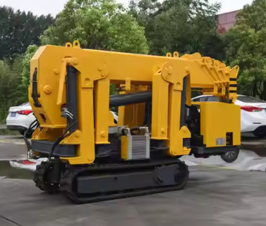 Construction Telescopic Portable Spider Crane Foldable Lifting Hydraulic Outrigger Crawler Mobile Mini Crane