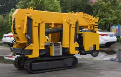 Construction Telescopic Portable Spider Crane Foldable Lifting Hydraulic Outrigger Crawler Mobile Mini Crane