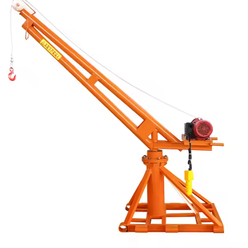 1 Ton Outdoor Construction Building Material Mini Lifting Portable Crane