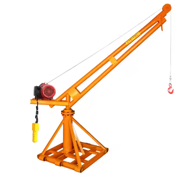 1 Ton Outdoor Construction Building Material Mini Lifting Portable Crane