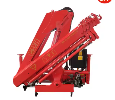 Small Hydraulic Crane 3 Ton Knuckle Portable Crane Hydraulic Boom Truck Mounted Crane For Engineering &amp; Construction Machinery