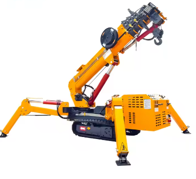 5m 10m 18m Diesel Powered Telescopic Industrial Crawler Cranes With Remote Control