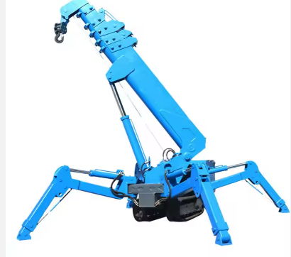 5m 10m 18m Diesel Powered Telescopic Industrial Crawler Cranes With Remote Control