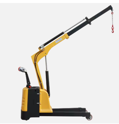 1.2 Ton Mini Electric Floor Crane Mobile Portable Crane Construction Works