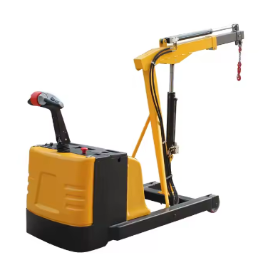 1.2 Ton Mini Electric Floor Crane Mobile Portable Crane Construction Works