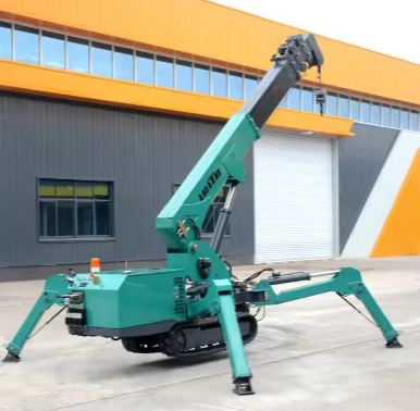 Spider Crane Portable Floor Hydraulic Small Crane For Warehouse Construction Lifting Equipment Mini Hoist Cranes