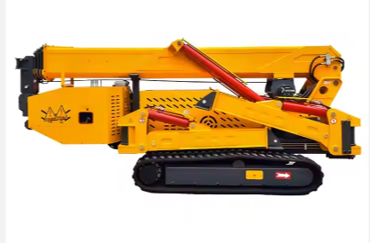 Hot Sale Product China Manufacturer 8 Ton Portable Construction Spider Crane For Sale Customizable