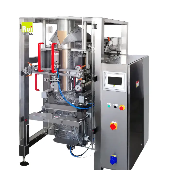 Automatic Vertical Multi-Function Packaging Machine Big Size Bags Dried Fruits Ingredients Rice Tea Plastics Packaging