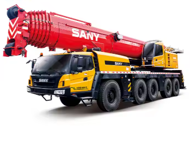 SAC1300S SANY All Terrain Crane 130 Tons Lifting Capacity Crane Truck Good Condition For Sale