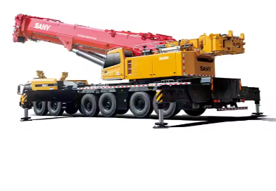 SAC1300S SANY All Terrain Crane 130 Tons Lifting Capacity Crane Truck Good Condition For Sale