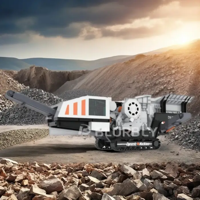 Tracked Mobile Impact Crusher All In One