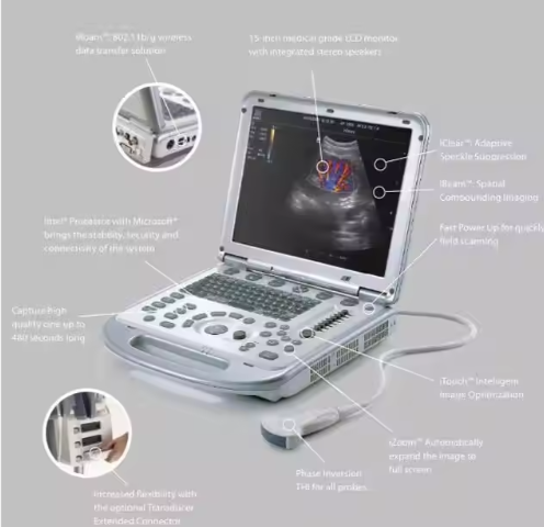 Advanced Portable 4D CW Mindray M7 ultrasound scanner