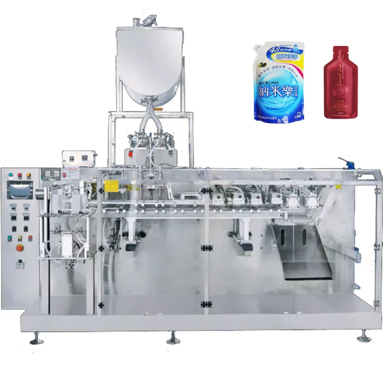 Auto Multi-Function Doypack Pouch Juice Energy Gel Filling Packaging Machines Cosmetic Cream Liquid Shape Sachet Packing Machine