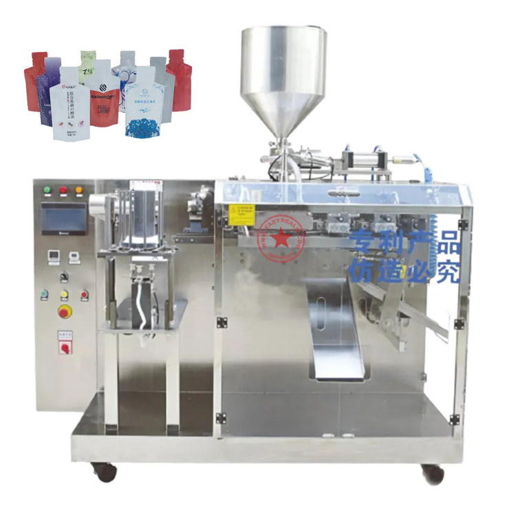 Auto Multi-Function Doypack Pouch Juice Energy Gel Filling Packaging Machines Cosmetic Cream Liquid Shape Sachet Packing Machine