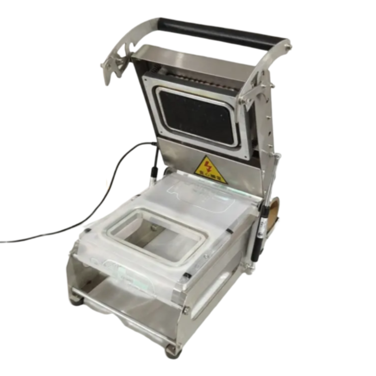 Mini Manual Sealing Machine Food Sealing Machine For Plastic, Paper, Foil, Cans Container Sealing Packaging Equipment Food Tray