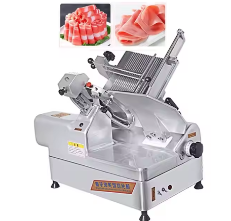 2023 Hot Sale commercial bacon frozen meat slicer automatic sausage frozen meat slicer