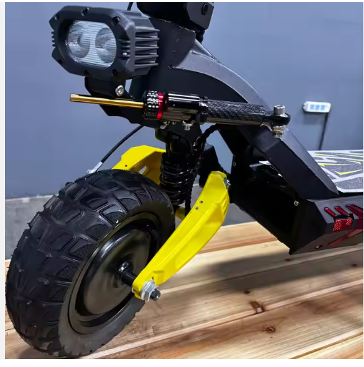 2-Wheel Handicapped Electric Scooter 3200W-4000W High Quality Off-Road Large Space LED Light Hydraulic Disc Brake