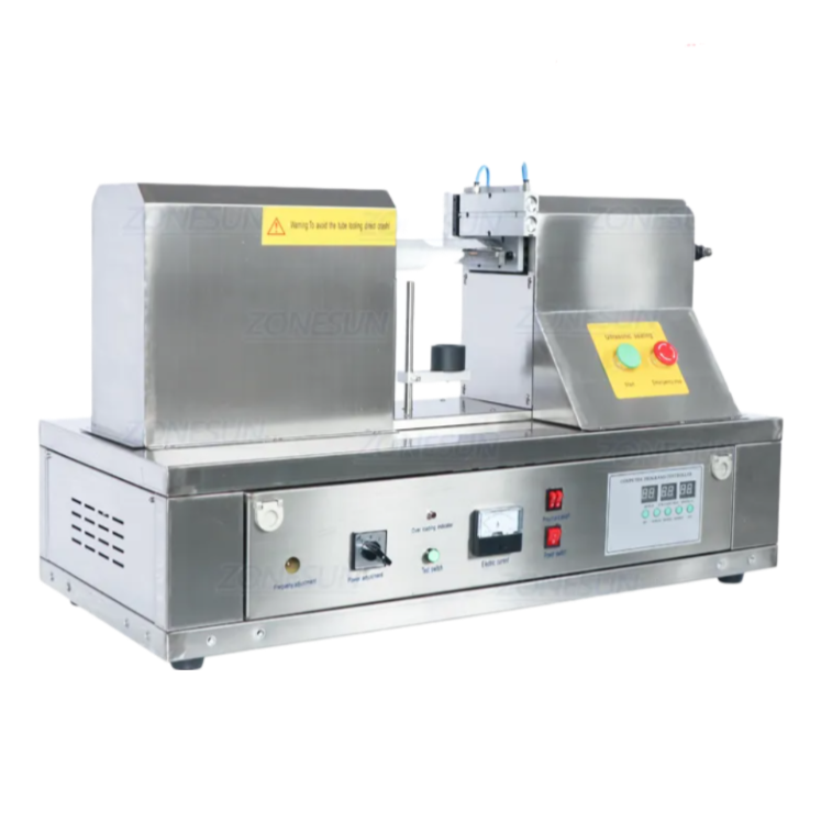 QDFM-125S Semi-Automatic Ultrasonic Plastic Tube Sealing Machine for Cosmetic with Date and Batch Embossing Supply