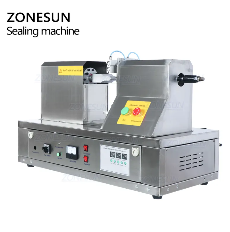 QDFM-125S Semi-Automatic Ultrasonic Plastic Tube Sealing Machine for Cosmetic with Date and Batch Embossing Supply