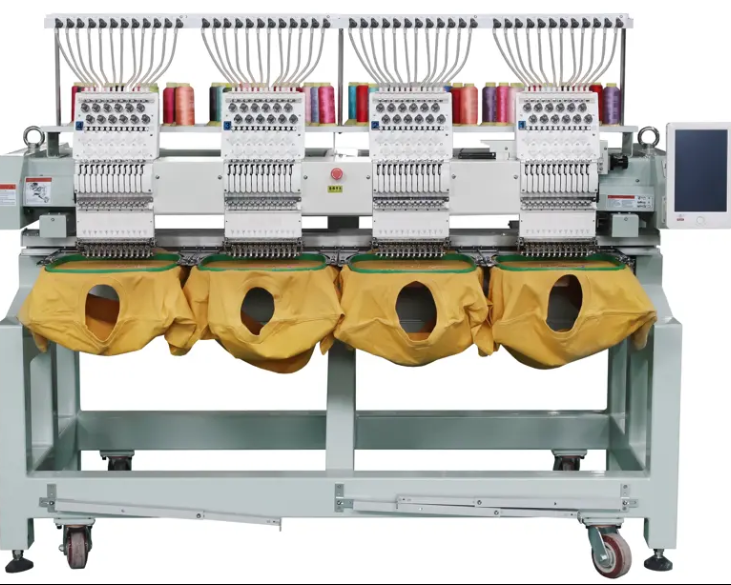 JUKKY 4-Head Cap Embroidery Machine: High-Performance And Easy Operation