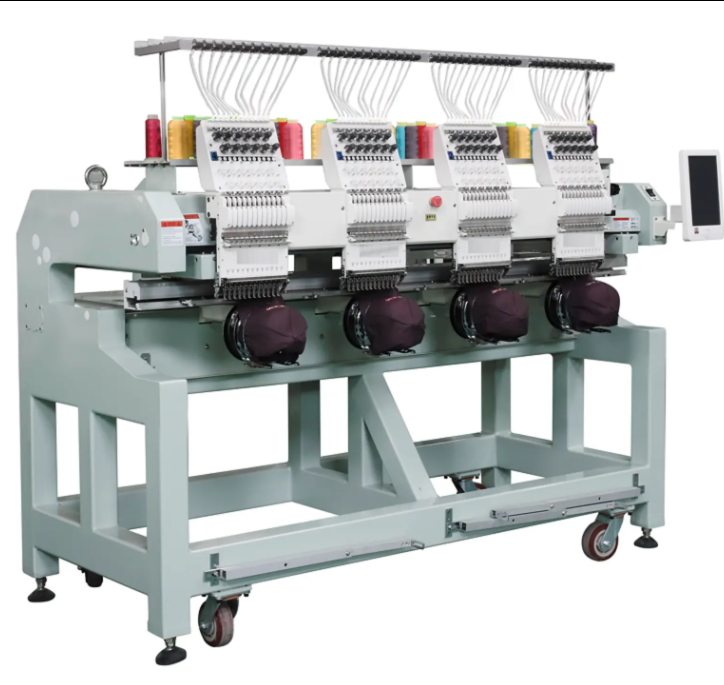 JUKKY 4-Head Cap Embroidery Machine: High-Performance And Easy Operation