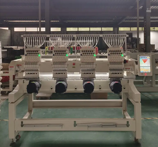 JUKKY 4-Head Cap Embroidery Machine: High-Performance And Easy Operation