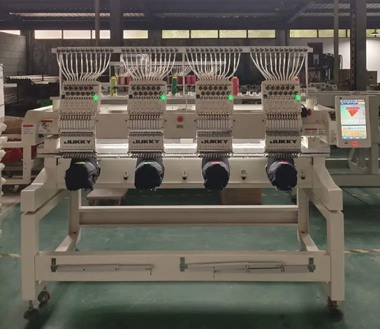 JUKKY 4-Head Cap Embroidery Machine: High-Performance And Easy Operation