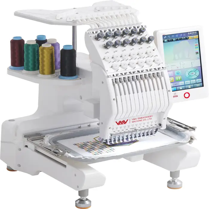 Single Head Computer Embroidery Small Size Sewing Machine Customized