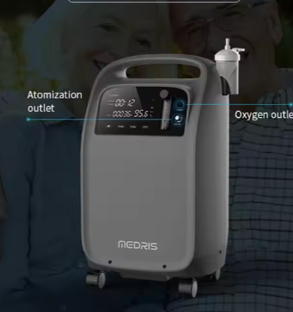 Electrical Portable Home Mini Oxygen Concentrator Nebulizer With 96% High Purity Oxygen Generator