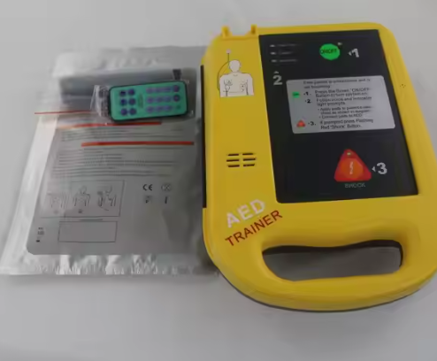 Emergency AED Defibrillator Portable Trainer Automatic External Defibrillator Training