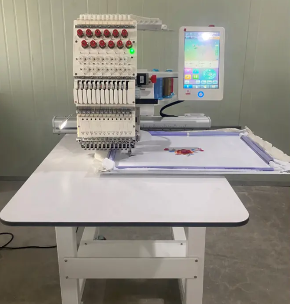 Automatic Computerized Multi-Head Embroidery Machine