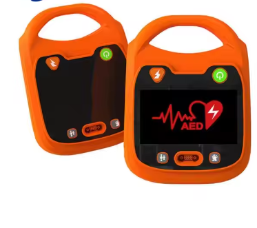 Auto External Defibrillator First Aid Device Portable AED CPR Training Machine