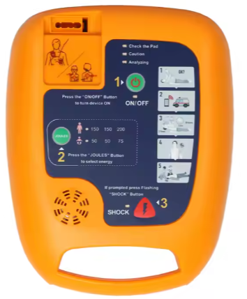 Cardiac Automatic AED Portable First Aid Automated External Defibrillator For Public Places