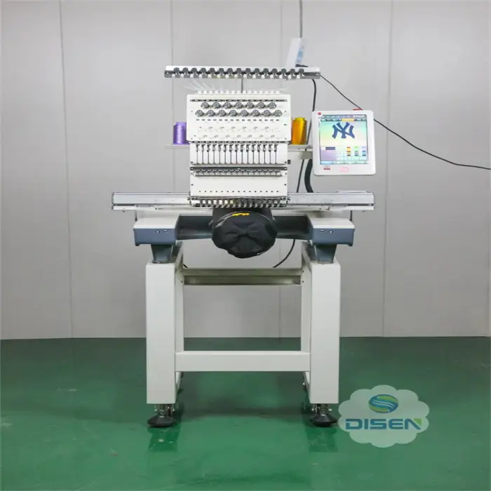 Single Head Monogram Machine Available In All Sizes Cap Computerized Embroidery Machine 3D Embroidery