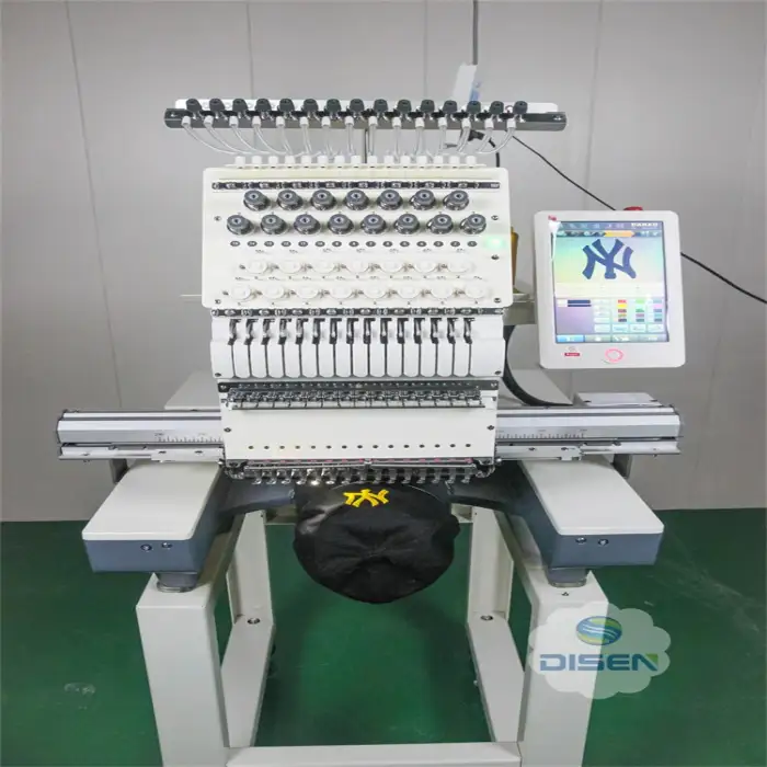 Single Head Monogram Machine Available In All Sizes Cap Computerized Embroidery Machine 3D Embroidery