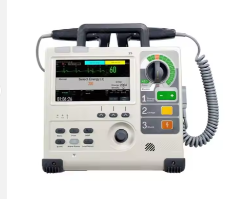 Hospital Medical Equipment Portable Monophasic Biphasic AED Automated External Defibrillator