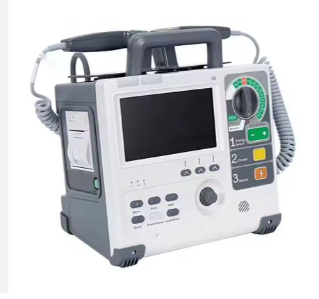 Hospital Medical Equipment Portable Monophasic Biphasic AED Automated External Defibrillator