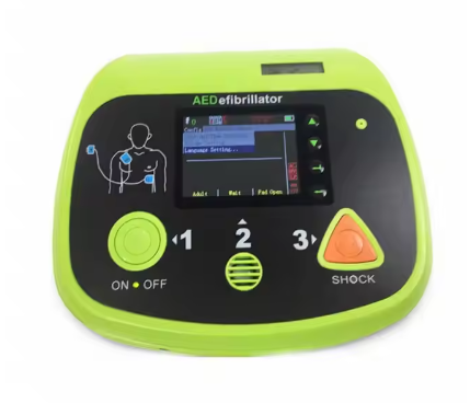 Outdoor Emergency Portable Hospital Defibrillator AED External Automatic Defibrillator Machine