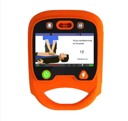 Emergency AED Automatic External Defibrillator ECG First Aid AED Automated Portable Defibrillator